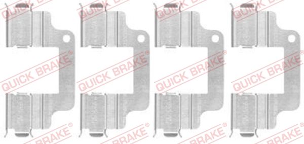 QUICK BRAKE Комплектующие, колодки дискового тормоза 109-1740